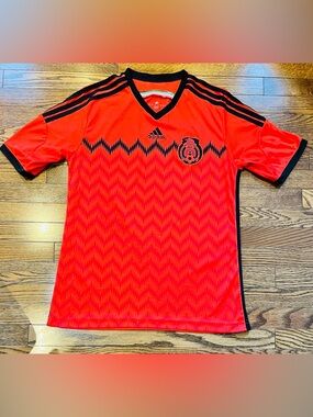 Adidas Mexico 2014 Away Jersey Large Climacool Soccer Shirt